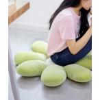 クッション クッションカバー ふかふかモチモチフラワークッション