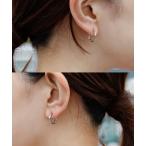 イヤリング セットフープイヤリング「twist」 レディース メンズ