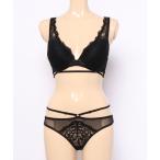 ブラジャー ショーツセット エグランティエモールドカップブラ＆ショーツセット「グラマーサイズ」