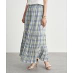 スカート 【WEB限定】ワッシャーティアードスカート *