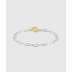 ショッピングブレスレット ブレスレット 「ISOLATION / アイソレーション」silver925 Oval Chain Bracelet / オーバルチェーンブレスレット