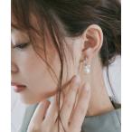 イヤリング パールビジュー パーティーイヤリング レディース