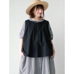 ベスト 綿麻キャンバス前後着ベスト