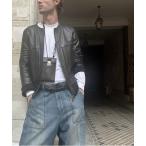 ショッピングphone ショルダーバッグ Leather cell phone small bag 'cartable'　ショルダーバッグ　スマホショルダー メンズ レディー