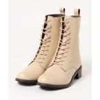 ブーツ 「YOSUKE/ヨースケ」レースアップレザーショートブーツ レディース