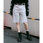 パンツ LOOSE HALF PANTS/ルーズシルエット ハーフパンツ レディース