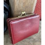 ショッピングがま口 財布 YANKEE 社製 イタリアンレザー がま口 ミドルウォレット メンズ