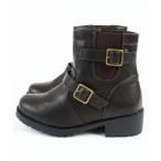 ブーツ ピンスパイクエンジニアブーツ レディース