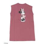ワンピース 「Disney/ディズニー/ミニーマウス」フレンチスリーブカットワンピース