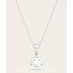 ネックレス 「公式」「スワロフスキー」Stilla ペンダント， ラウンドカット， ホワイト， ロジウム・プレーティング レディース メンズ