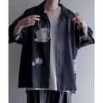 シャツ ブラウス 『Lily』Drape Oversize Shirts
