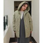 ショッピングダウンコート ダウンコート ダウンジャケット フーデットキルティングショートコート レディース