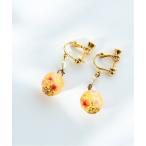 イヤリング イヤリング　転写玉 レディース