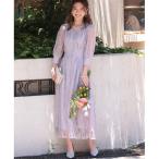 ドレス バックリボン レース 結婚式 オケージョン パーティー ドレス