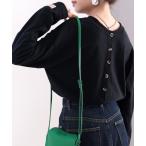 tシャツ Tシャツ 《JaVa ジャバコラボ》綿100%オーガニックコットン。2wayバックヘンリートップス
