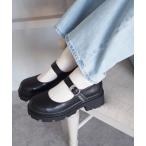 フォーマルシューズ 厚底ストラップマニッシュメリージェーンシューズ ZOZOTOWN+オフィシャルサイト限定商品 レディース