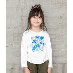 tシャツ 花柄プリントTシャツ キッズ 子供服 女の子
