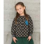 ブラウス シャツ プリントブラウス チェック 花柄 ストライプ キッズ 子供服 女の子