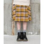 ショッピングラグマート パンツ インナー付きチェックスカート キッズ 子供服 女の子