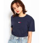 ショッピングHILFIGER tシャツ Tシャツ レディース バッジロゴTシャツ