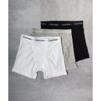 トランクス Calvin Klein Underwear カルバンクライン アンダーウェア / コットンストレッチボクサーパンツ 3枚パック COTT