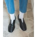 パンプス かかとが踏める 2WAYバブーシュ