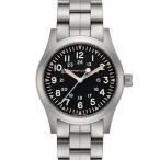 腕時計 HAMILTON 「ハミルトン」 腕時計 Khaki Field （カーキ フィールド）  メカニカル 機械式 42MM ブラック×シルバー