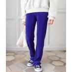 パンツ 〈セルフカット〉マットサテンプリーツパンツ