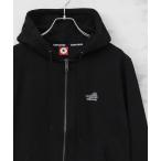 パーカー 【CONVERSE/コンバース】ワンポイントシューズ刺繍 フルジップパーカー