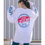 tシャツ Tシャツ 別注:VANS/ヴァンズ Check OTW L/S T-Shirts ビッグシルエット 袖プリント ロンT