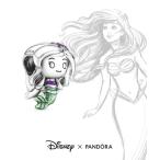 チャーム ディズニー リトル・マーメイド アリエル チャーム レディース