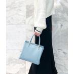 ショッピングサマンサタバサ トートバッグ アベクトワ レザースクエアトートバッグ 小サイズ レディース