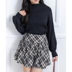 ニット セーター ボトルネックゆるニットプルオーバートップス「大人 カジュアル 着回し力抜群」「再入荷」 レディース