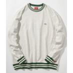 トレーナー スウェット 「Dickies/ディッキーズ」ビッグシルエット リブラインスウェット/ 袖プリントスウェット/ トレーナー メンズ レディー