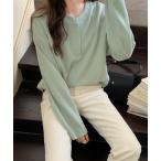 tシャツ Tシャツ スタンドネックオーバーサイズカットロンTee