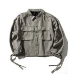 ミリタリージャケット モッズコート 「INASTUDIOS SELECT」ポリストレッチ ビッグサイズ コーチジャケット