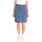 デニムスカート 「URGE：」 ひざ丈 