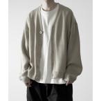 カーディガン 「RUUBON」rustic heavy weight cardigan / ラスティック ヘビーウエイト カーディガン メンズ レディ