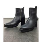 ブーツ Love Hunter / 8cmハイヒールストームブーツ 円柱ヒールブーツ(6834)ショートブーツ メンズ