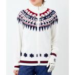 ニット 【marie claire GOLF/マリクレール ゴルフ】ジップアップ セーター/ニット/蓄熱