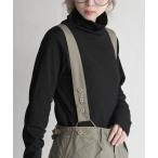 tシャツ 「着た瞬間あったかい」無地＆ボーダー 裏起毛タートルネックカットソー レディース