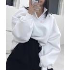 パーカー オーバーサイズトレーナー レディース