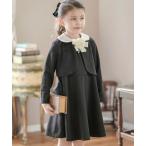 フォーマル 発表会 卒園式 入学式 フラワーリボンコサージュ アンサンブル キッズ 子供服 女の子