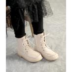 ブーツ スノーシューズ レースアップモカシンブーツ キッズ 子供 男の子 女の子