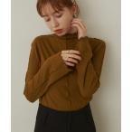 tシャツ Tシャツ メロウリブトップス