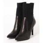 ブーツ 「SEVEN TWELVE THIRTY」ストレッチニットショートブーツ レディース