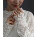 ショッピングレース tシャツ 上手く肌を隠したい日の総レースインナーハイネックトップス レディース