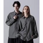 シャツ ブラウス メンズ 「CLEL」Balloon Sleeve Loose Regular Collor Shirt / バルーン袖ルーズレギュラ