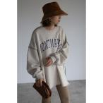 ショッピングトップス トレーナー スウェット ビッグカレッジスウェット レディース