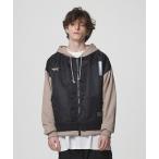 ジャケット MA-1 LIBERE リベーレ / MA-1 MK3 ZIP-UP  HOODIE ビッグシルエットMA-1デザインフーディー パーカー